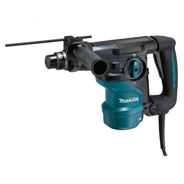 Перфоратор Makita SDS-plus,1050Вт,3реж,30мм,3,9Дж,0-840 об/мин, 0-4500 уд/мин, 4,5 кг, антивибр.ручка,подде — изображение 3