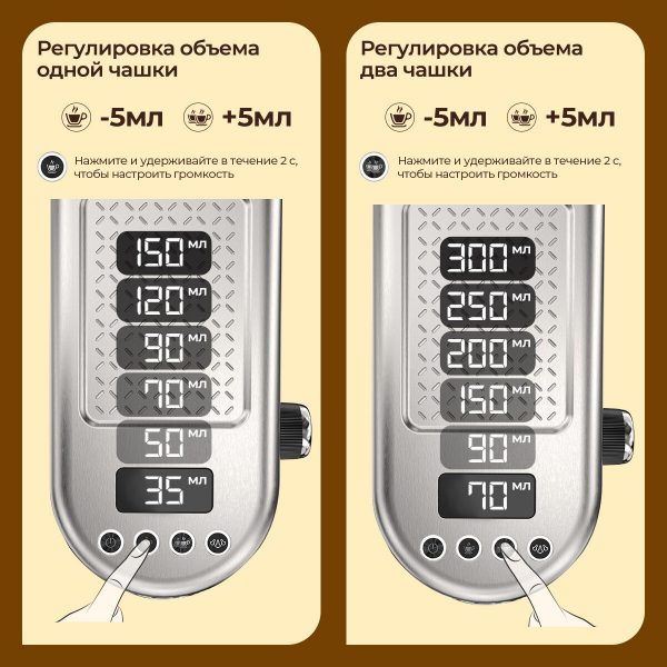 Кофемашина Hibrew H10B серебряный — изображение 6
