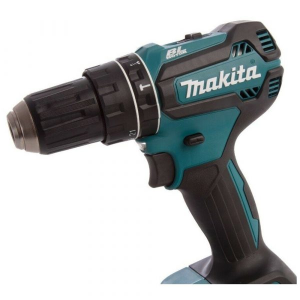 Дрель Makita ак(уд) бщет,18В,2х1,5 АчLi-ion,БЗП-13мм, 0-5001900обм,5025Нм,1.7кг, кейс — изображение 4