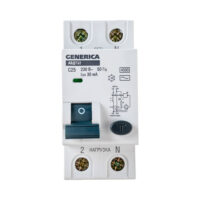 Выключатель автом. дифф. тока IEK АВДТ 32 Generica (MAD25-5-025-C-30) 25A тип C 6kA 30мА AC 2П 230В