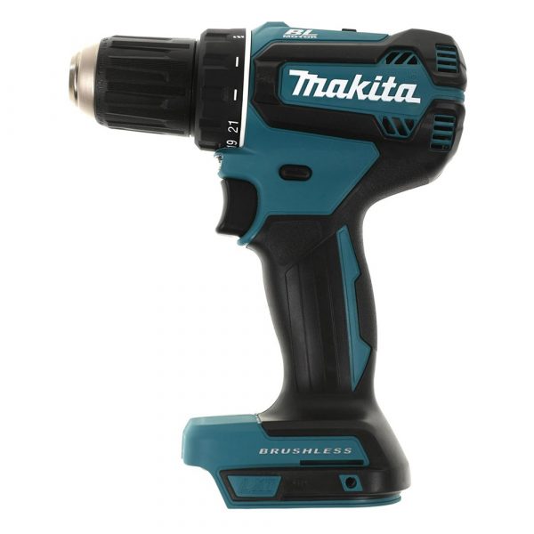 Дрель Makita  ак бщет,18В,Li-ion,БЗП-13мм, 0-5001900обм,5025Нм,1.7кг,кор,бакк и зу, — изображение 6