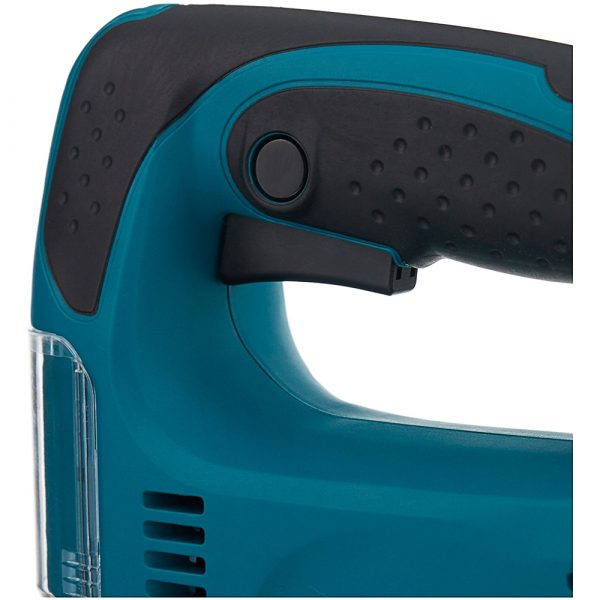 Лобзик Makita врук,450Вт,500-3100обм,ход-18мм,рез-65мм, 1.9кг,кор,маятн,Al подошва — изображение 4
