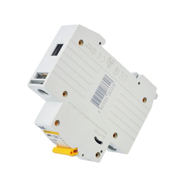 Выключатель автоматический IEK ВА47-29 (MVA20-1-050-C) 50A тип C 4.5kA 1П 230/400В 1мод белый (упак. — изображение 6
