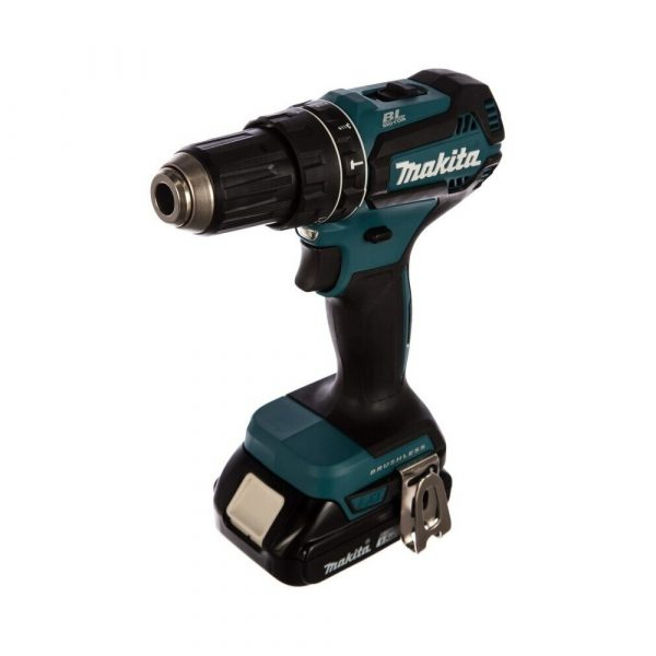 Дрель Makita ак(уд) бщет,18В,2х1,5 АчLi-ion,БЗП-13мм, 0-5001900обм,5025Нм,1.7кг, кейс — изображение 6