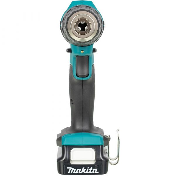 Дрель Makita аккумуляторная,12В,2х2АчLi-ion,БЗП-10мм,0-4501700обм,3014Н м,1.1кг,179x66x212,чем,подсв — изображение 7