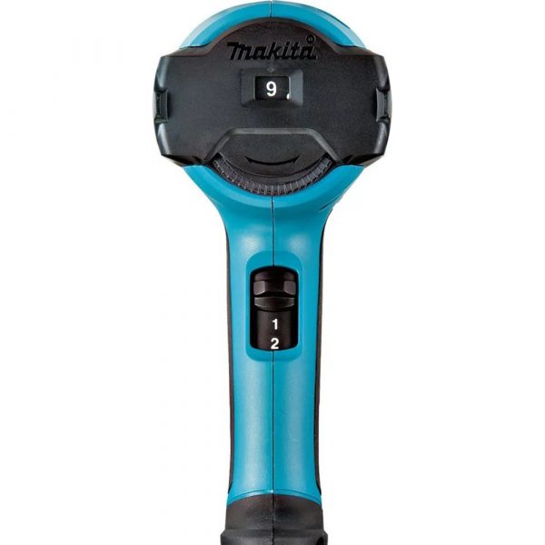 Термовоздуходувка Makita 1800Вт, 50/600 град, 250-500 л/мин, 4 насадки, кейс — изображение 6