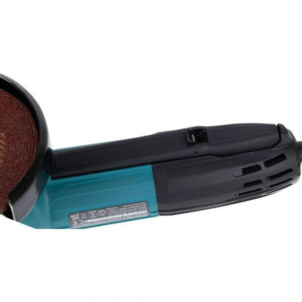 УШМ Makita, ф125мм,720Вт,11000обм,1.9кг,кор,Курковый Выключатель, шлиф диск — изображение 7