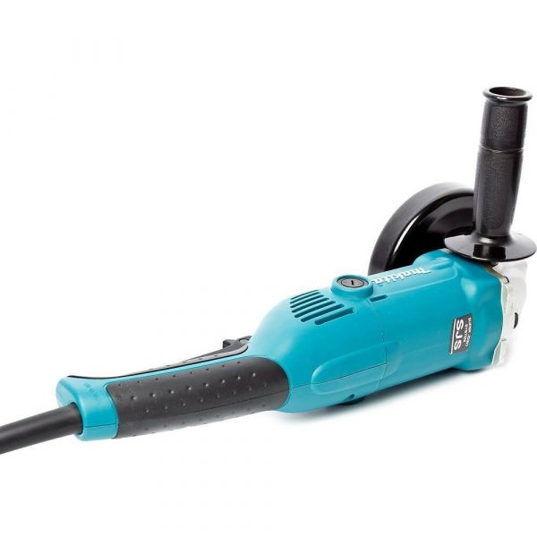 УШМ Makita ф125мм,1050Вт,11000обм,2.3кг,кор,муфта SJS,фикс вкл-ля,шлиф диск — изображение 6