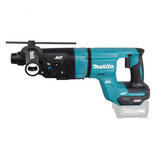 Makita Перфоратор аккум. 3 реж. XGT BL 40В, sds plus, 28 мм, 54/65 мм, 3.0 Дж, XPT, AWS, AVT, AFT,0-980 об/ — изображение 6