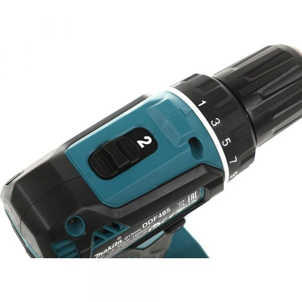 Дрель Makita  ак бщет,18В,Li-ion,БЗП-13мм, 0-5001900обм,5025Нм,1.7кг,кор,бакк и зу, — изображение 8