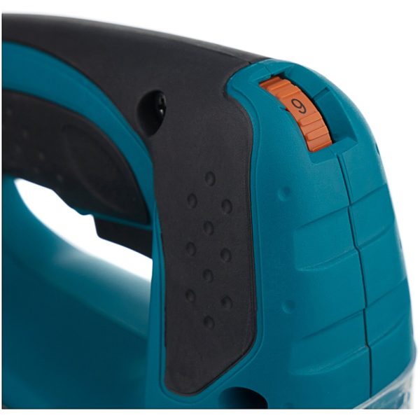 Лобзик Makita врук,450Вт,500-3100обм,ход-18мм,рез-65мм, 1.9кг,кор,маятн,Al подошва — изображение 6