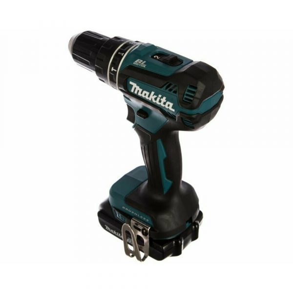Дрель Makita ак(уд) бщет,18В,2х1,5 АчLi-ion,БЗП-13мм, 0-5001900обм,5025Нм,1.7кг, кейс — изображение 9