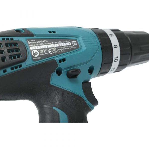 Дрель Makita ак(уд),14.4В,2х1.5АчLi-ion,БЗП-10мм,0-4001400обм, 3015Нм,1.5кг,чем,G-серия — изображение 10