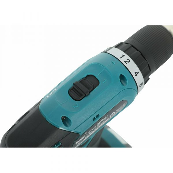 Дрель аккумуляторная Makita,18В,1х1.5АчLi-ion,БЗП-13мм,0-4001300обм,4227 Нм,1.8кг, Коробка — изображение 10