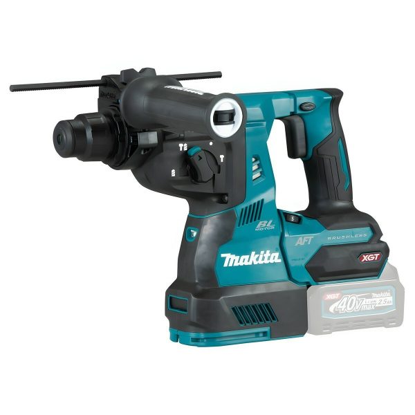 Makita Перфоратор аккум. 3 реж. XGT BL 40В, sds plus, 28 мм, коронка 54/65 мм, 2.8 Дж, XPT, AWS, AVT, AFT, — изображение 3