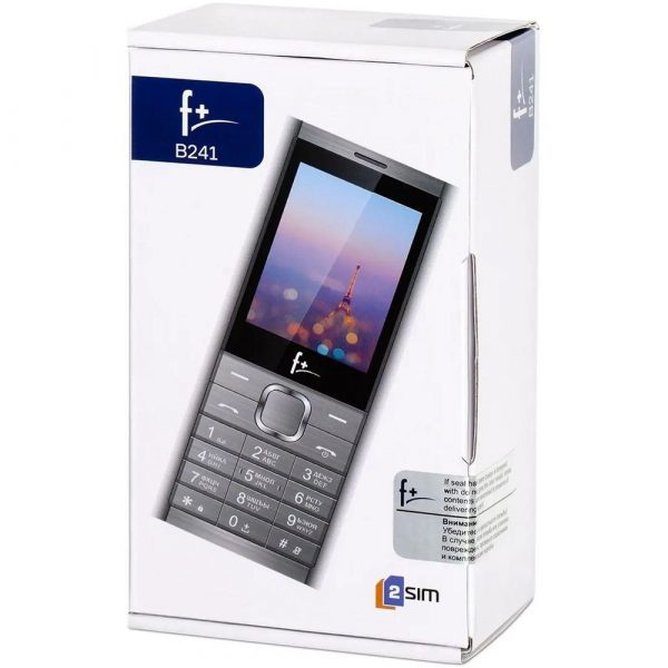 Телефон сотовый F+ B241 Dark Grey — изображение 10