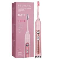 Электрическая звуковая зубная щетка Revyline RL 010, розовая