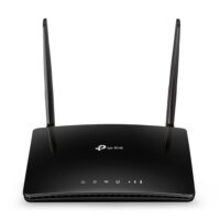 Роутер беспроводной TP-Link TL-MR150 N300 10/100BASE-TX/4G cat.4 черный
