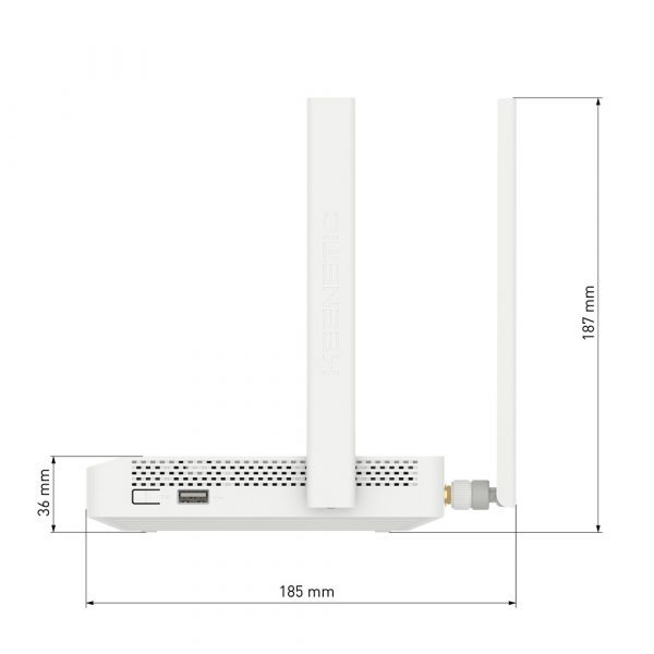 Роутер беспроводной Keenetic Skipper 4G (KN-2910) AC1200 10/100/1000BASE-TX/4G cat.4 серый — изображение 12