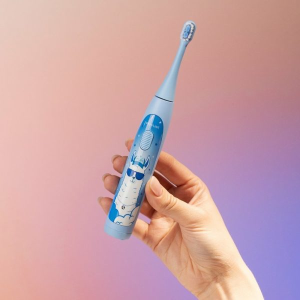 Электрическая зубная щетка Revyline RL 035 Kids голубая — изображение 9