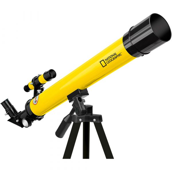 Телескоп Bresser National Geographic AZ 50/600 (CA) - Black/Yellow — изображение 3