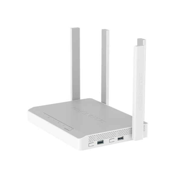 Роутер беспроводной Keenetic Ultra (KN-1811) AX3200 10/100/1000/2500BASE-TX/4G ready серый — изображение 4