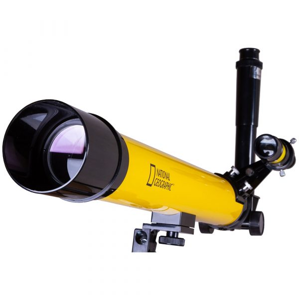 Телескоп Bresser National Geographic AZ 50/600 (CA) - Black/Yellow — изображение 4