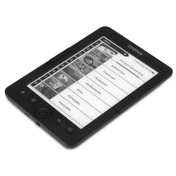 Электронная книга Digma R654 6" E-ink HD Pearl  600MHz/4Gb графит — изображение 5
