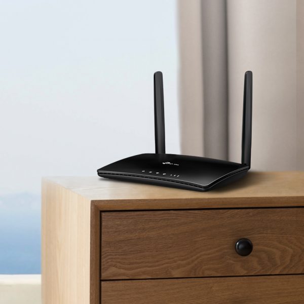 Роутер беспроводной TP-Link TL-MR150 N300 10/100BASE-TX/4G cat.4 черный — изображение 6
