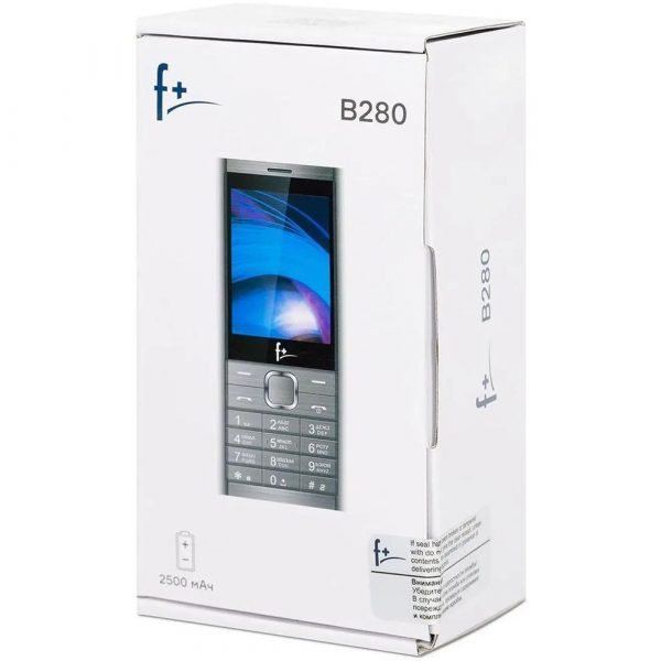 Телефон сотовый F+ B280 Dark Grey — изображение 9