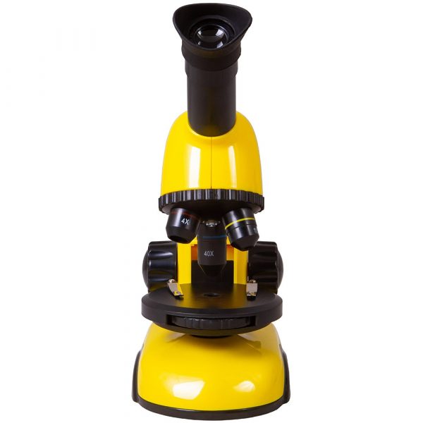 Микроскоп Bresser National Geographic 40x-800x. Цвет: желто-черный — изображение 6
