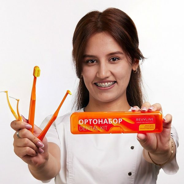 Ортонабор Revyline Dental Kit в пенале, размер S, оранжевый — изображение 10