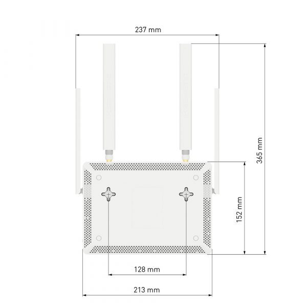 Роутер беспроводной Keenetic Skipper 4G (KN-2910) AC1200 10/100/1000BASE-TX/4G cat.4 серый — изображение 10