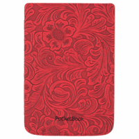 Обложка для электронной книги PocketBook HPUC-632-R-F, узор, красный