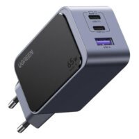 Сетевое зарядное устройство UGREEN X553 (35042) Nexode S 65W USB-A+2*USB-C GaN Tech Fast Charger EU. Цвет: серый