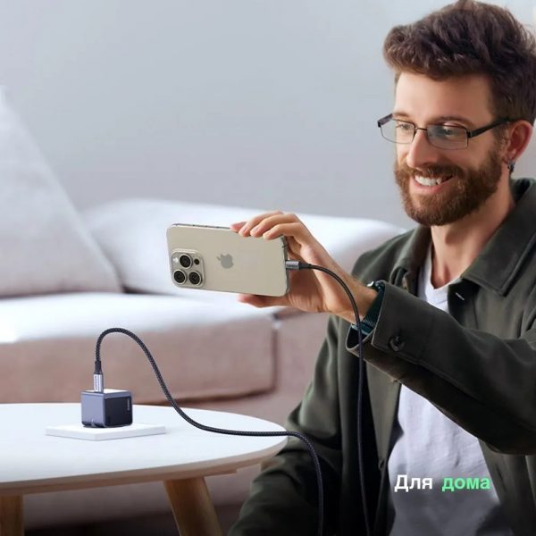 Сетевое зарядное устройство USB-C UGREEN X503 Nexode S 30W PD GaN Tech Charger EU — изображение 6