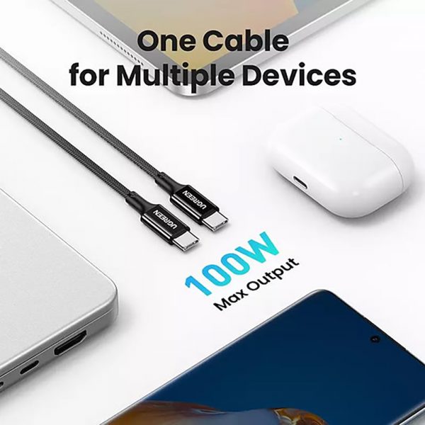 Кабель UGREEN US557 (15269) USB-C to USB-C PD — изображение 12