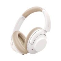 Наушники накладные беспроводные UGREEN HP202 (15809) HiTune Max5 Hybrid Active Noise-Cancelling Headphones. Цвет: белый