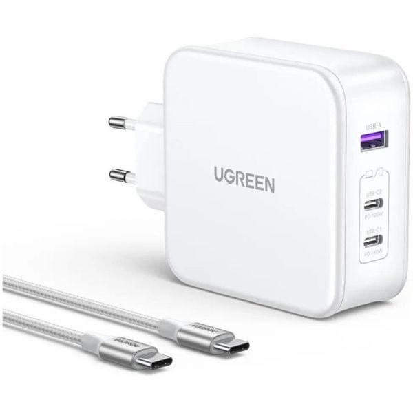 Сетевое зарядное устройство UGREEN CD289 белый — изображение 2