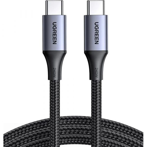 Кабель UGREEN US535 (15311) USB-C to USB-C 240WPD — изображение 2