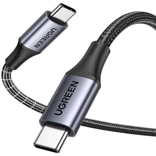 Кабель UGREEN US535 (15311) USB-C to USB-C 240WPD — изображение 3