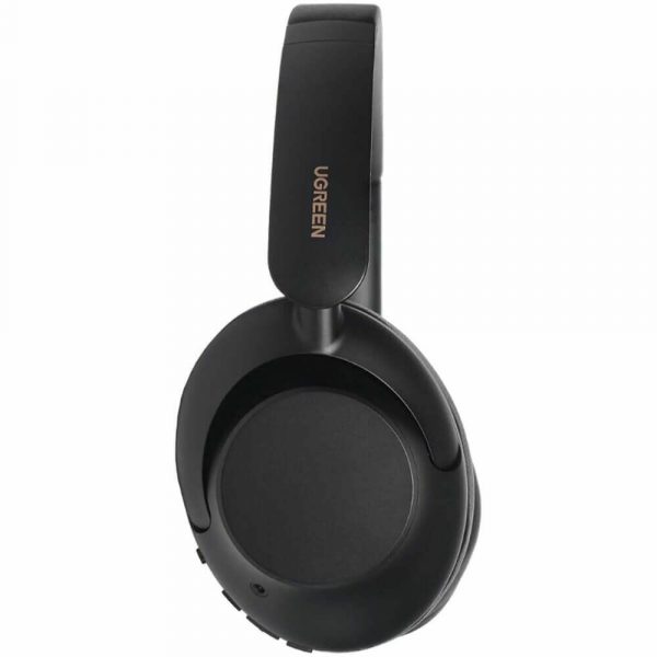 Наушники накладные беспроводные UGREEN HP202 (25255) HiTune Max 5 Hybrid Active Noise-Cancelling Headphones. Цвет: черный — изображение 5