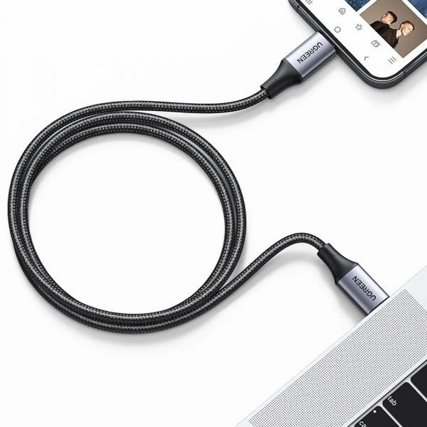 Кабель UGREEN US535 (15311) USB-C to USB-C 240WPD — изображение 4