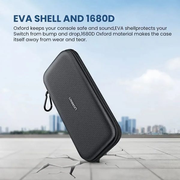 Органайзер для Nintendo UGREEN LP174 (50974) Portable Case for Nintendo Switch. Цвет: черный — изображение 5
