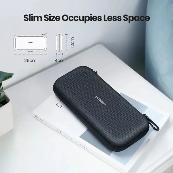 Органайзер для Nintendo UGREEN LP174 (50974) Portable Case for Nintendo Switch. Цвет: черный — изображение 7