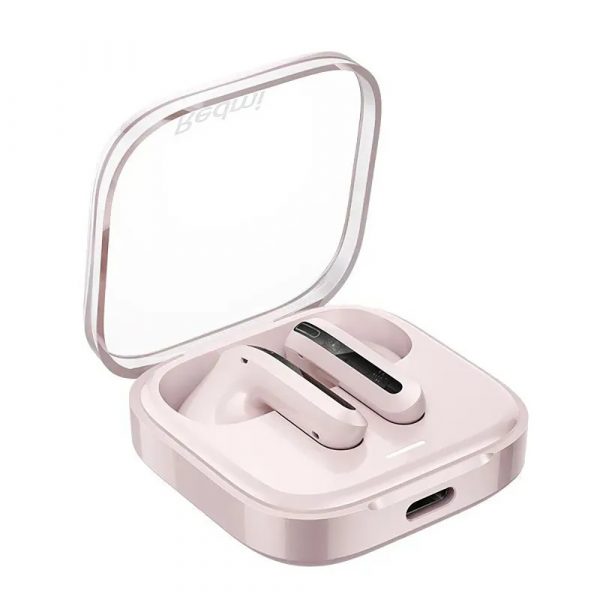 Наушники беспроводные Redmi Buds 6 Active Transparent powder M2344E1 (BHR8395GL) — изображение 3