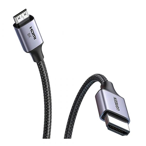 Кабель UGREEN HD163 (15515) Mini HDMI to HDMI 8K — изображение 3