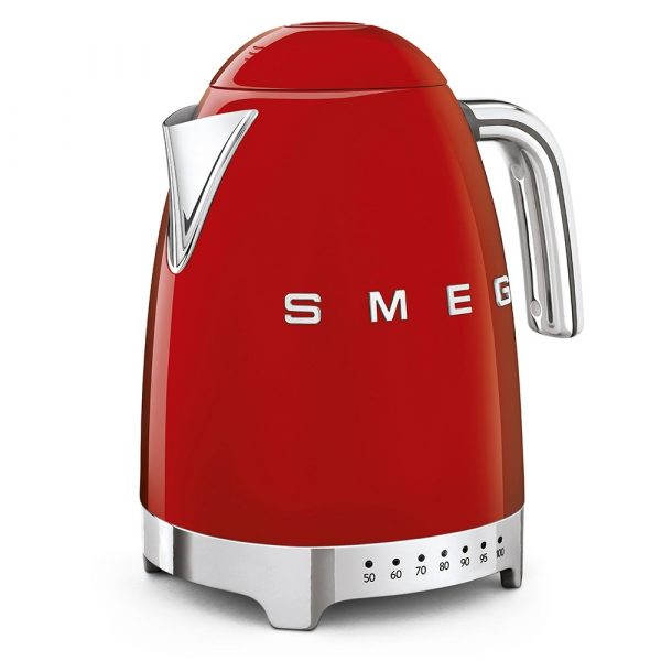 SMEG KLF04RDEU Чайник электрический с регулируемой температурой, красный — изображение 4