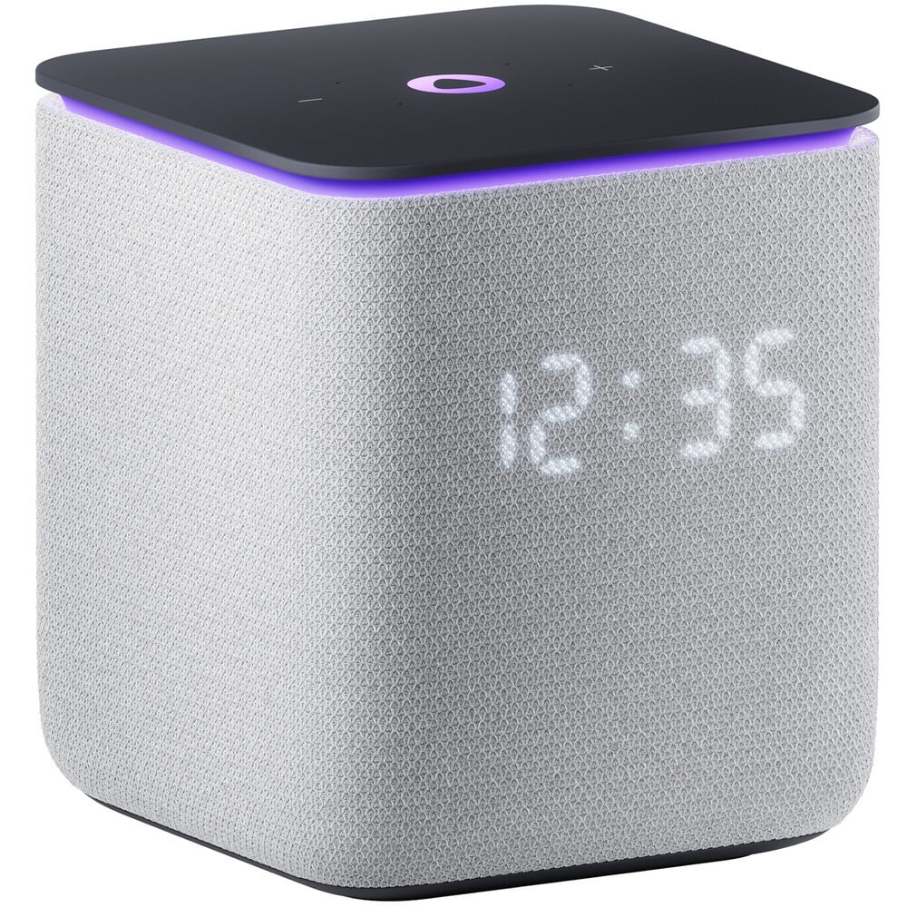 Умная колонка Яндекс Станция Миди с Алисой, с Zigbee YNDX-00054 серый