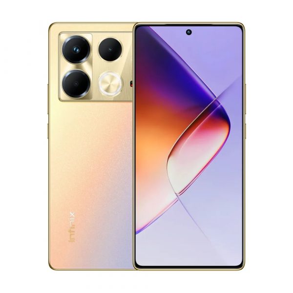 Смартфон Infinix NOTE 40 PRO 8+256GB Titan Gold — изображение 3